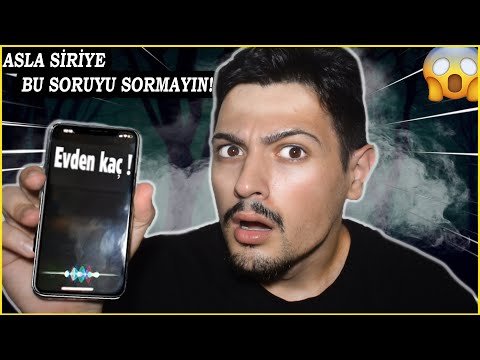SİRİ'YE ASLA  BU SORUYU SORMA! (Seni Uyarıyorum) Sakın Sorma!!
