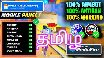 free fire antiban panel tamil / free fire panel tamil / free fire main id safe panel tamil / ff hack