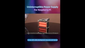 Waveshare UPS HAT (E)，designed for the Raspberry Pi series，4× 21700 Li batteries #raspberrypi