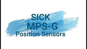 SICK MPS-G Sensor