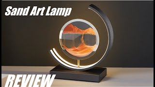 REVIEW: Sands of Time Lamp - Artistic Sand Art LED Lamp - Unique Lighting!