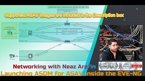 Launching ASDM for ASAV inside the EVE-NG | #cisconetworkingacademy #asa #firewall