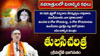 Tulasi Charitra | తులసీచరిత్ర | Devibhagavatam | By Brahmasri Vaddiparti Padmakar Garu