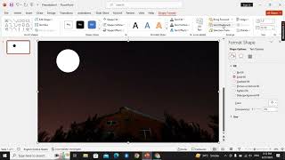 How to Create Moon Animation In PowerPoint || Tutorial