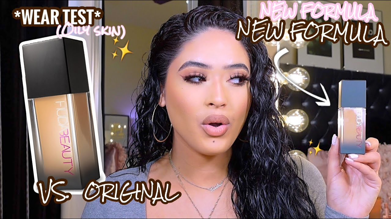 NEW HUDA BEAUTY FAUX FILTER LUMINOUS MATTE FOUNDATION | REVIEW + WEAR TEST | IS THE FORMULA BETTER ?