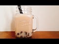 片栗粉で再現するもちもちタピオカミルクティー【Tapioca milk tea】