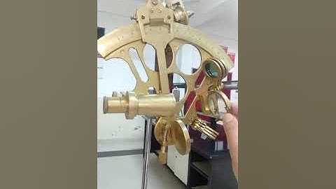 To find height of inaccesibile object using sextant.