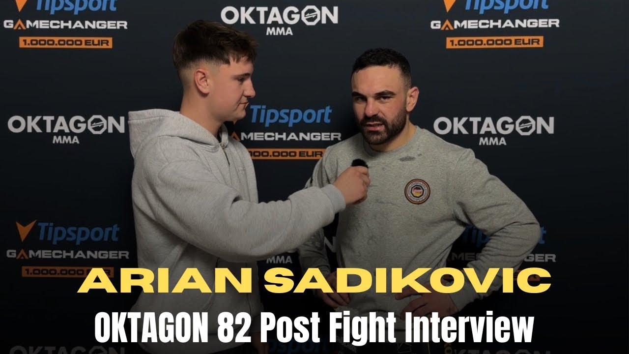„Ich will Eckerlin“ Arian Sadikovic Post Fight Interview 