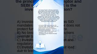What If Regulations Stop a Fund from Following its SID? 🗺️