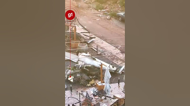 Imagens mostram destroços do avião que caiu e matou 10 pessoas da mesma família em Gramado