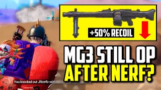 PUBGM INCREASED MG3 RECOIL AFTER UPDATE BUT IT IS STILL OP?! | PUBG Mobile