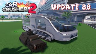 Car Crushers 2 • Update 88 [ROAD HOUSE🚍]