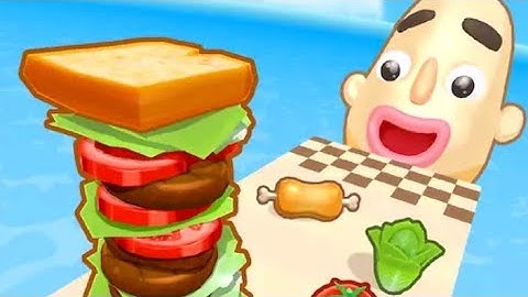 Sandwich Runner - Gameplay walkthrough - All max  Levels (IOS, Android)#gameplay #gaming #andriod
