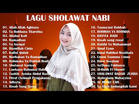 SHOLAWAT MERDU TERBARU 2021 | TANPA IKLAN | Allah Allah Aghisna Ya Rasulullah | Full Album terbaik