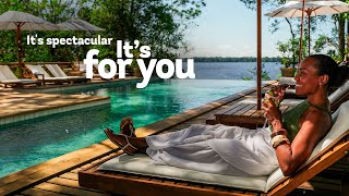 It's spectacular. It's for you.