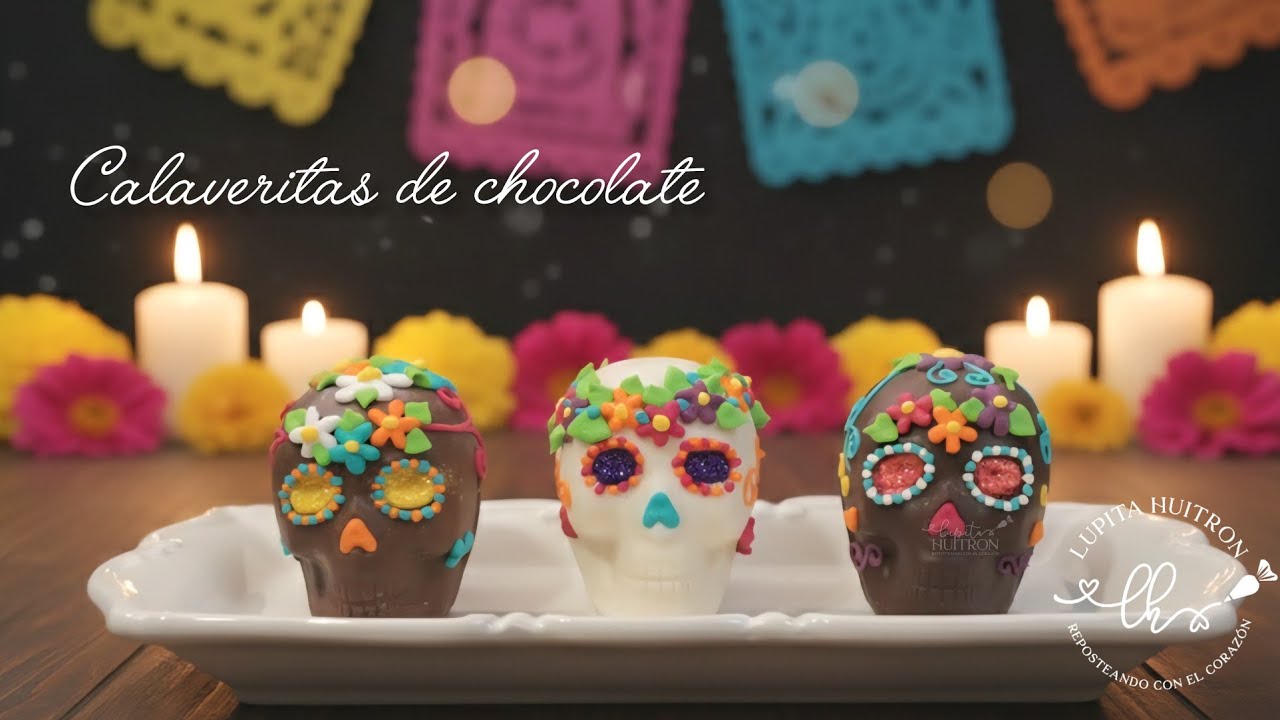 Calaveritas de chocolate