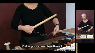 DIY - Make your own Headband Storage with Kelly Brown