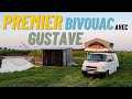 Premier bivouac avec gustave notre van pas amnag  salon sva