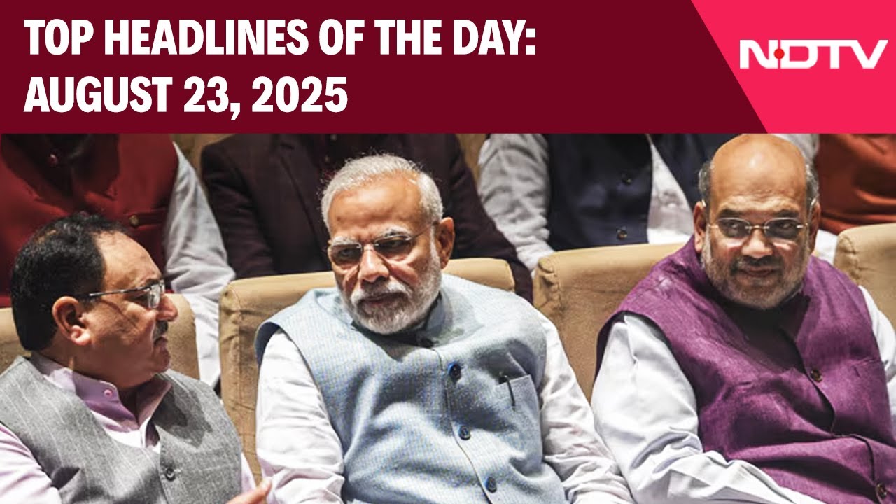 Bihar Polls 2025 | Sources: New BJP Chief Before Bihar Election 2025 | Top Headlines - Aug 23, 2025