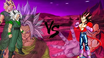 DBZ BT3 MOD - Zaiko Base, SSJ VS Vegeta SSJ4 !