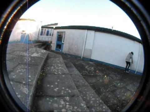 Short winter scooting vid around porthleven