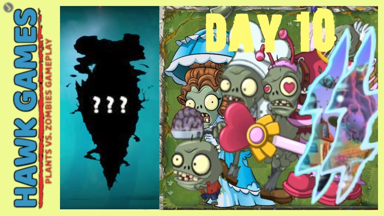 Plants vs Zombies 2 Custom Modern Day Day 10 (FF & JM Portals) - YouTube