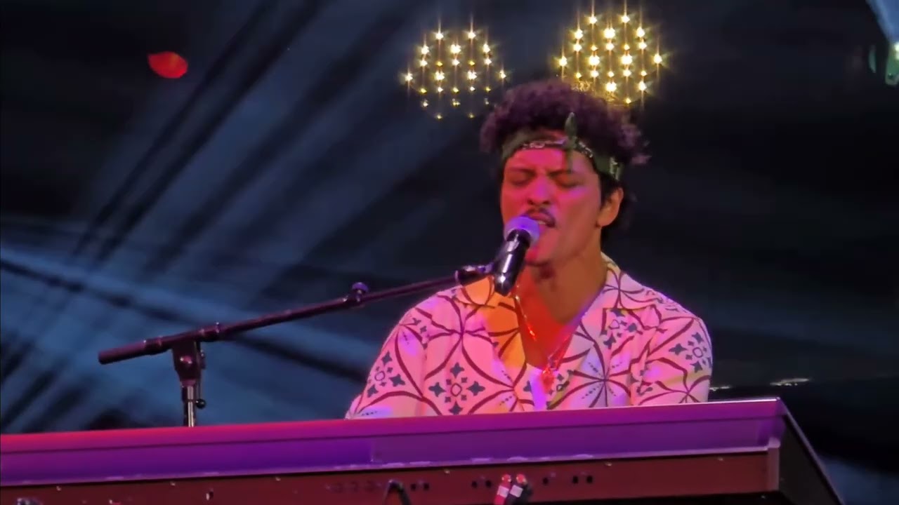Die With A Smile - Bruno Mars Solo Live Performance- 2025