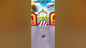 Om Nom: Run  - Gameplay Walkthrough CHAPTER 10  Round 100 - Tutorial (iOS, Android)