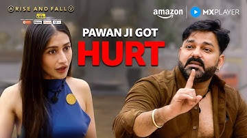 Pawan Singh Ko Aaya गुस्सा 😡 | Kiku Sharda | Rise And Fall | Amazon MX Player