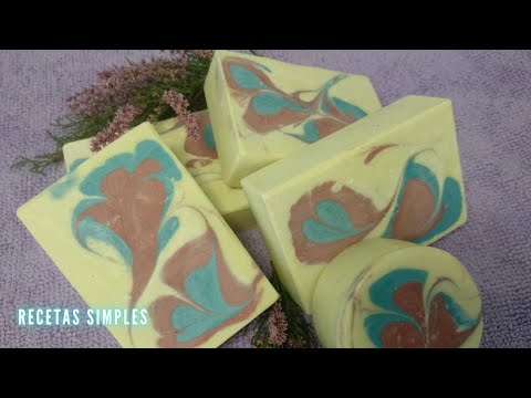 JABÓN CURADO RÁPIDO || Saponificación en frío || Recetas Simples