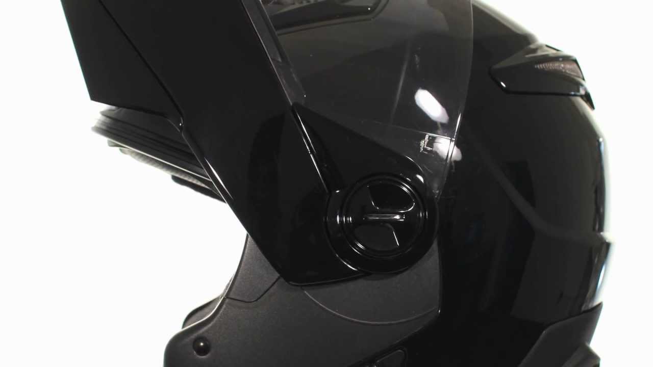 Hawk ST-1198 Transition in Glossy Black Modular Helmet