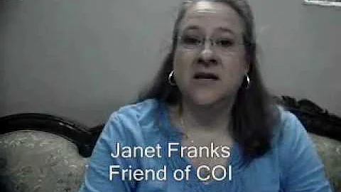 Janet Franks about COI.wmv
