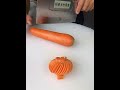 Extraordinary Knife Skills - Carrot Cut into Lantern