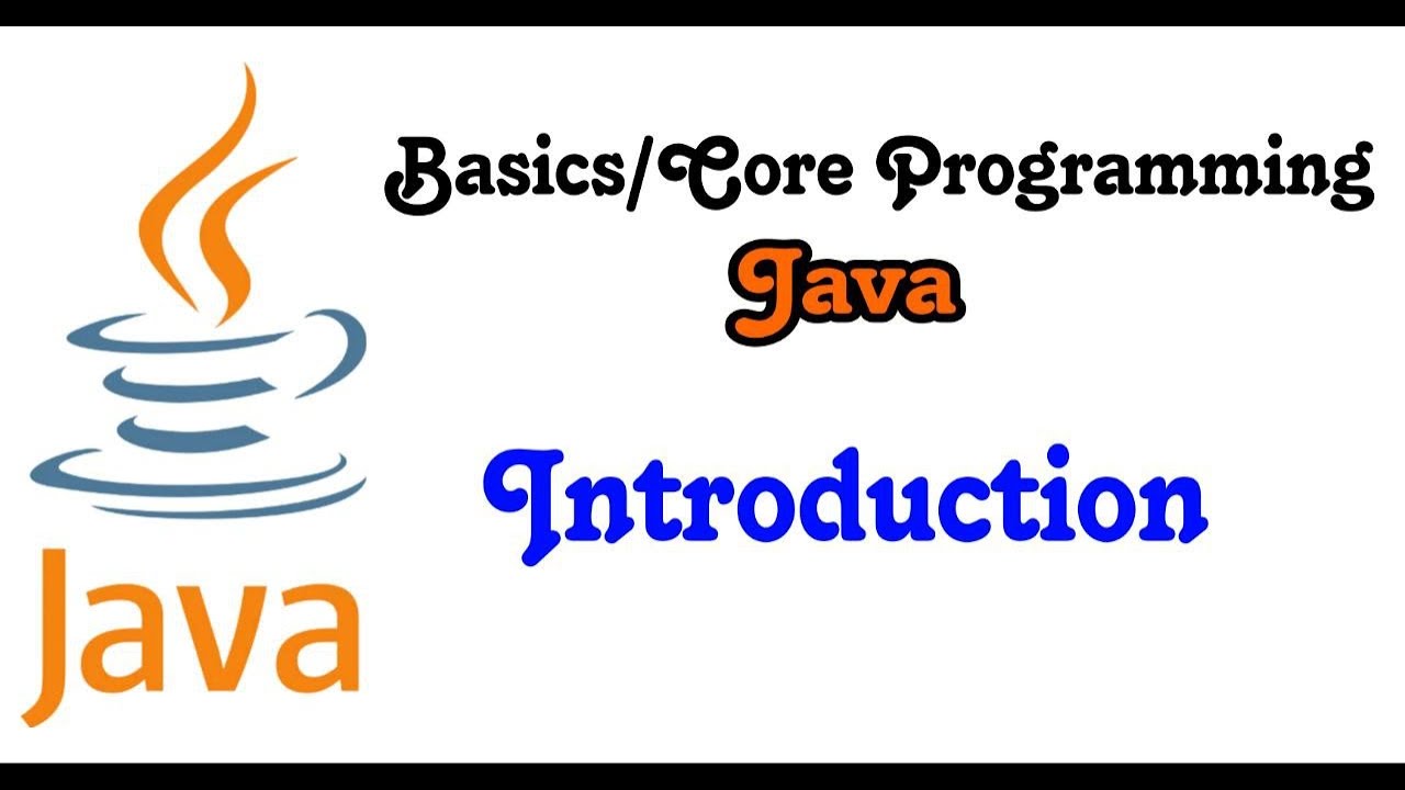 JAVA INTRODUCTION IN HINDI - YouTube