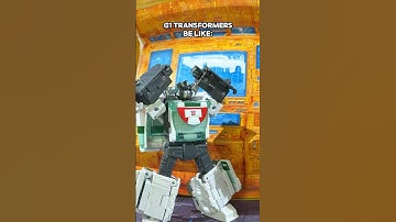 Transformers G1 be like: #optimusprime#transformers#animation#funny#meme#shorts#actionfigures