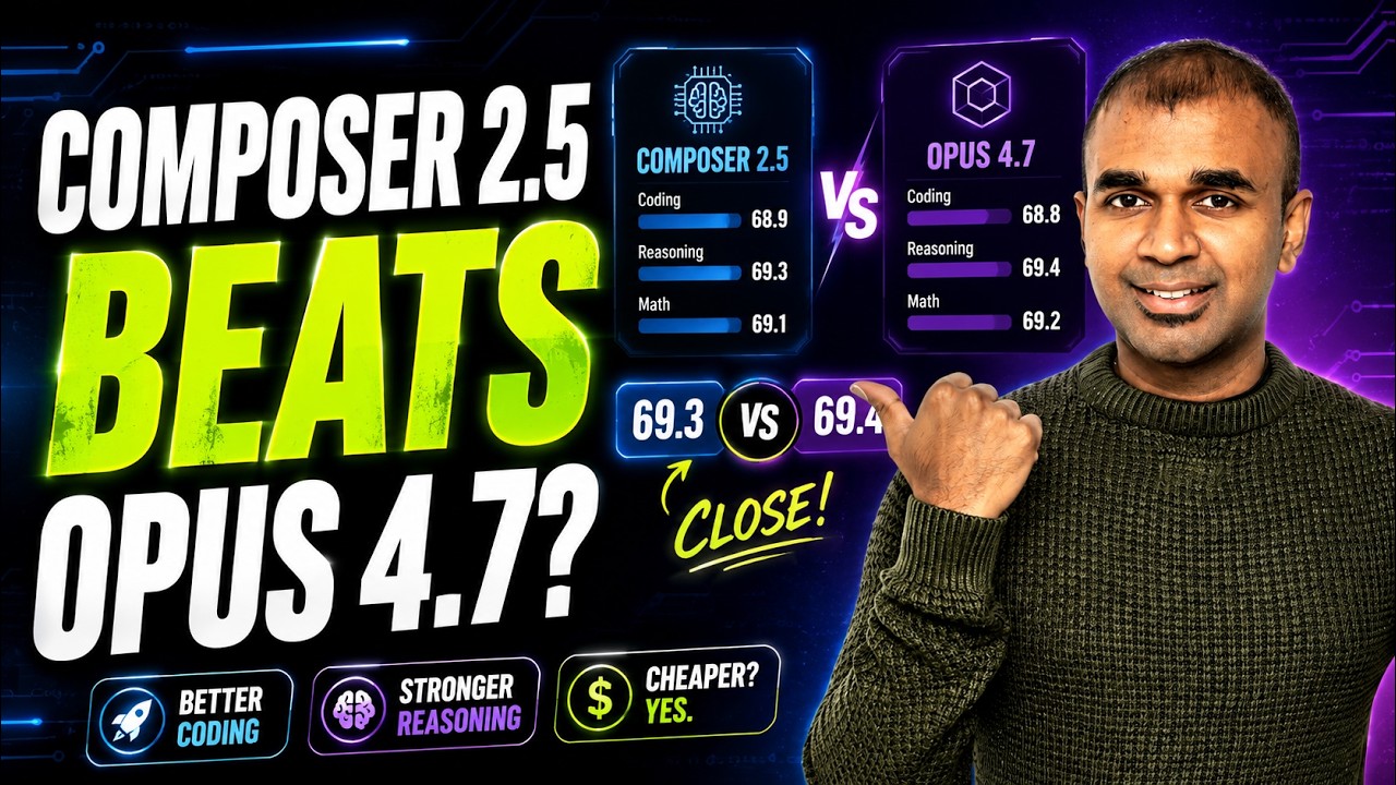 Composer 2.5 vs Opus | The Results Are Brutal