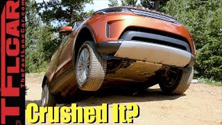 Made It Look Easy! New Land Rover Discovery vs Gold Mine Hill
