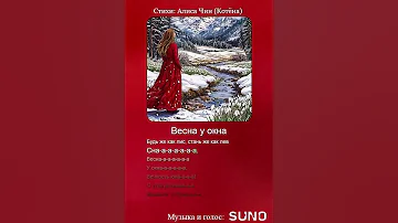 Весна у окна Песня на стихи Алисы Чин музыка стихи песни 