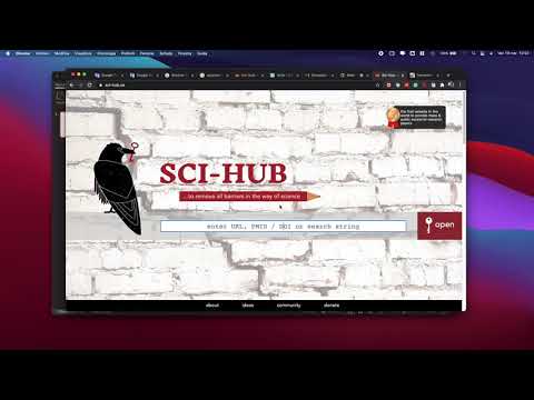 Sci-Hub - Come scaricare gratis articoli scientifici