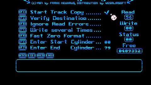 Amiga Disk Copier - White Lightning V1.1