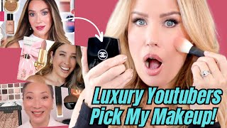i tried 3 luxury beauty youtubers top makeup picks surprising results