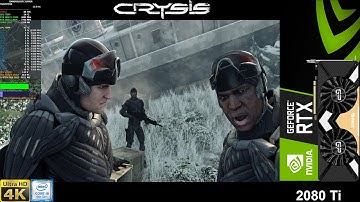 Crysis Very High Settings 4K Playthrough Part 1 | RTX 2080 Ti | i9 9900K 5.1GHz