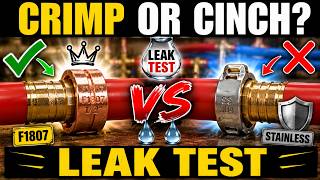 PEX Crimp vs Cinch — Which Connection Actually Holds Better