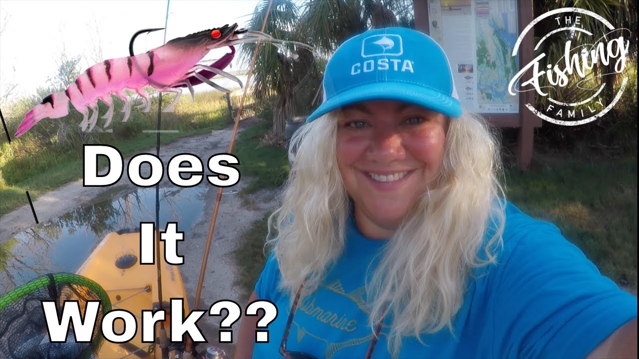 Chasebaits FLICK PRAWN Fishing Lure WORKS for East Coast Florida Flounder YouTube