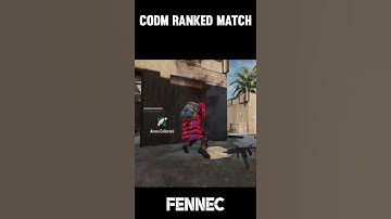 CALL OF DUTY MOBILE RANKED MATCH FENNEC SMG | XFANTIX SHORTS CODM COD MOBILE #shorts #youtubeshorts