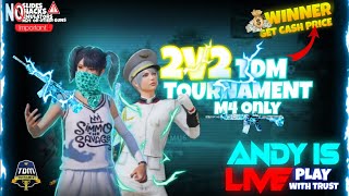 BGMI TDM DUO TOURNMAENT STARTING TOMORROW😇⚡️🚀| Andy is live | BGMI #shortslive #shorts #shortsfeed