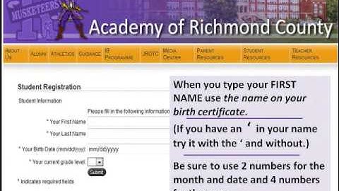eChalk Account: Student Set Up