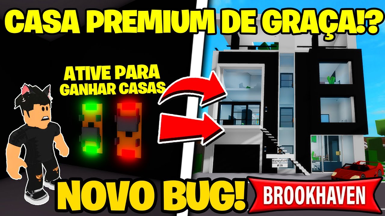 COMO TER A NOVA CASA PREMIUM GRATIS NO BROOKHAVEN RP!? (ROBLOX) in 2023