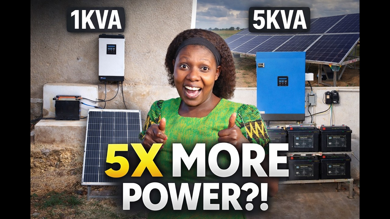 Upgrading to 5kVA Solar in Zimbabwe 🇿🇼 | Full Installation & 48V Battery Setup