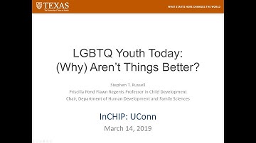 InCHIP Lecture: “LGBTQ Youth Today: (Why) Aren’t Things Better?”